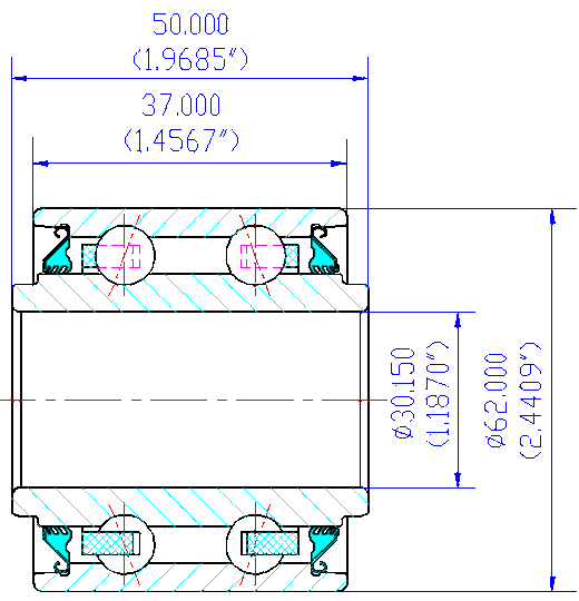 5203KYY2 Agricultural Ball Bearings