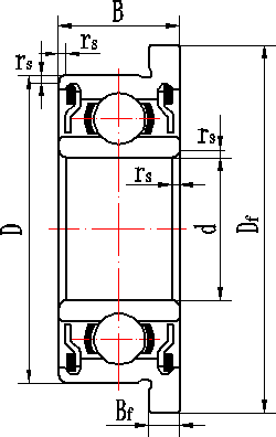 miniature bearings F623ZZ