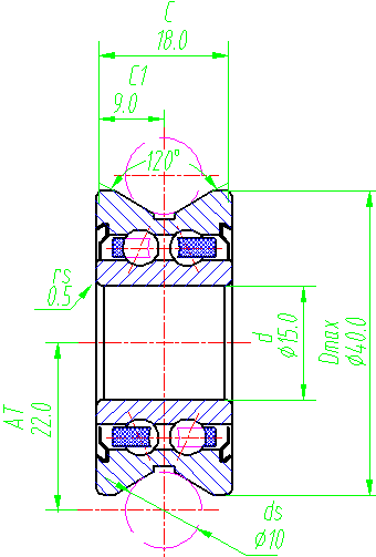 RV202/15.40-10 ZZ, RV202/15.40-10-2RS